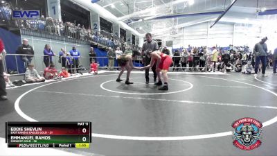 160 lbs Round 2 (4 Team) - Eddie Shevlin, East Kansas Eagles Gold vs Emmanuel Ramos, Midwest Gold