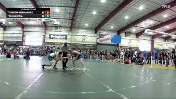126 lbs Cons. Round 1 - Theron Hernandez, White Pine vs Elijah Ceja, Battle Mountain