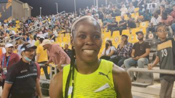 Shericka Jackson Focused On Running The Curve Hard In Doha