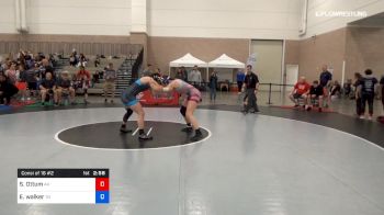 62 kg Consi Of 16 #2 - Shelby Ottum, Team Alaska vs Emma Walker, Team Tennessee