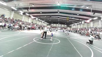 54 lbs Round Of 16 - Garrison Overton, Athlos Wrestling vs Liam Valdez, Stout Wrestling Academy