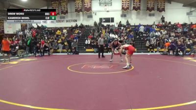157 lbs Cons. Round 3 - Drew Moro, Brecksville vs Kameron Bedel, Elder