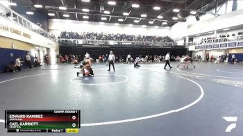 165 lbs Champ. Round 1 - Edward Ramirez, Santa Ana vs Cael Garriott, Cerritos