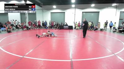 80 lbs Grayden Paris, Pennsylvania Blue vs Dino Neglia, New York Blue