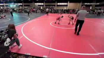 74 lbs Semifinal - Easton Bylin, Team Aggression vs Weston Block, Team Montana