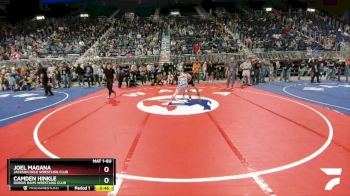 125 lbs Champ. Round 1 - Camden Hinkle, Dubois Rams Wrestling Club vs Joel Magana, Jackson Hole Wrestling Club