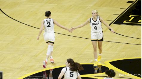 Hannah Stuelke Led The Way Again For Iowa, This Time Against BYU WBB