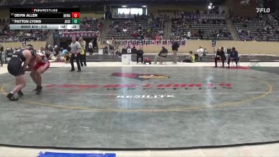 215 lbs Cons. Semi - Devin Allen, Dupont Manual vs Payton Lyons, Johnson Central