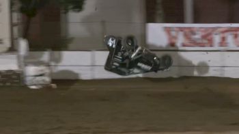 Spectacular Crash During Turkey Night Grand Prix Practice At Ventura Raceway