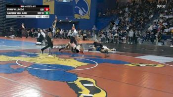 113 lbs Prelim - Kayden Von Arx, Sussex Tech vs Evan Villecco, Kingsway