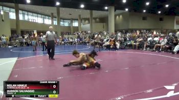 138 lbs Round 1 (32 Team) - Nolan Hinkle, Alabama Elite Gold vs Hudson Salvaggio, TNAAU