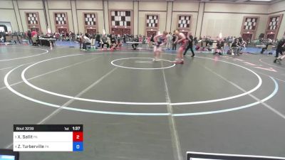 165 lbs Quarterfinal - Xayden Sallit, Pa vs Zac Turberville, Pa