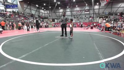 40 lbs Rr Rnd 2 - Koda Williams, Pin-King All Stars vs Harley Howell, Henryetta Knights Wrestling Club