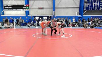 149 lbs Champ. Round 2 - Nate Fitt, Coast Guard vs Billy Burke, Norwich