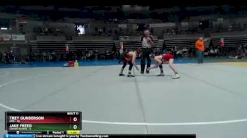 115 lbs Finals (8 Team) - Trey Gunderson, KMS vs Jake Freed, Grand Rapids