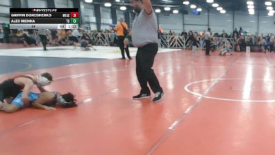 84 lbs Round 2 - 10:30am Friday - Griffin Doroshenko, Mat Assassins vs Alec Medina, Team Ohio