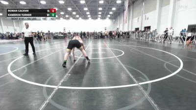 195 lbs Consi Of 16 #1 - Roman Calvani, VA vs Kameron Turner, WV