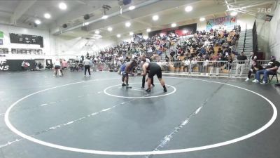 285 lbs Champ. Round 1 - Milton Carter, St. John Bosco vs Chris Miranda, Santa Ana