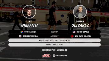 Luke Griffith vs Dorian Olivarez 2024 ADCC Austin Open