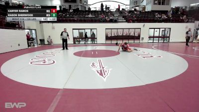 126 lbs Round Of 16 - Carter Ramos, Muldrow vs Kason Sherwood, McAlester