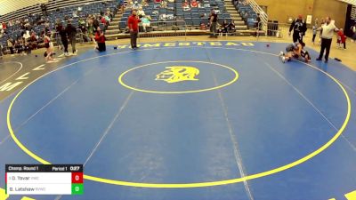 14U Girls - 105 lbs Champ. Round 1 - Dalila Tovar, Victory Wrestling-Central WA vs Guilianna Latshaw, Buffalo Valley Wrestling Club