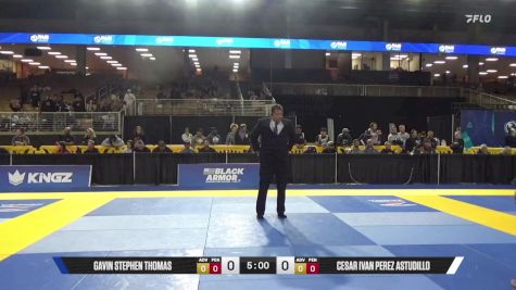 Cesar Ivan Perez Astudillo vs Gavin Stephen Thomas 2025 Pan Jiu Jitsu IBJJF Championship