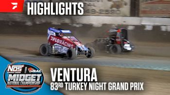 Highlights | 2024 USAC Turkey Night Grand Prix at Ventura Raceway