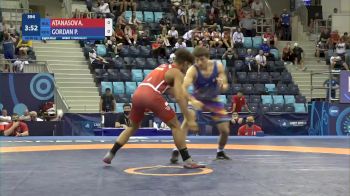 80 kg 1/8 Final - Andrey Tomov Atanasov, Bulgaria vs Patrik Iulian Gordan, Romania