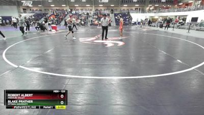 125 lbs Cons. Round 4 - Robert Albert, Missouri Valley vs Blake Prather, Ottawa University