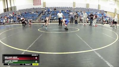 85 lbs Round 2 - Griffin Kerby, West Virginia vs William Hesz, Spring Hills Wrestling