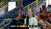 West Virginia Women's Basketball Chasing Texas Women's Basketball At Half