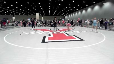 94 lbs Champ. Round 2 - Aurora Rodriguez, Tough N Technical vs Crickett Arnold, Grind Wrestling Academy