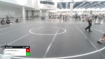 116 lbs Consolation - Brandon Avila Ramos, Aniciete TC vs Braxton Smith, Juggernaut WC