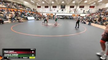 165 lbs Quarterfinal - Ricky Baily, Lander Middle School vs Charlie Turner, Worland Middle School