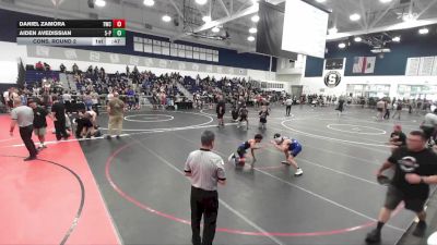 120 lbs Cons. Round 2 - Daniel Zamora, Threshold Wrestling Club vs Aiden Avedissian, 5-Points