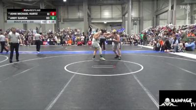 250 lbs Champ. Round 1 - Andy Garcia, Derby vs John Michael Kurtz, Garden City