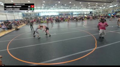 150 lbs Champ. Round 3 - Cooper Corder, Unattached vs Jeffrey Huyvaert, Unattached