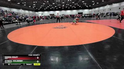 100 lbs Cons. Round 4 - Hanna Egley, Nixa vs Kyndal Holderby, Smithville