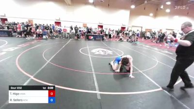 55 kg Cons 16 #2 - Tanner Higa, Hawaii vs Rhys Sellers, New Mexico