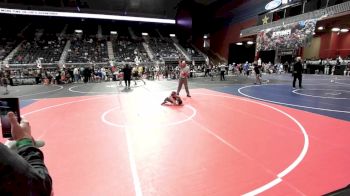 62 lbs Round Of 16 - Kamdyn Taylor, Eastside United WC vs Paislee Barton, Riverton USAW