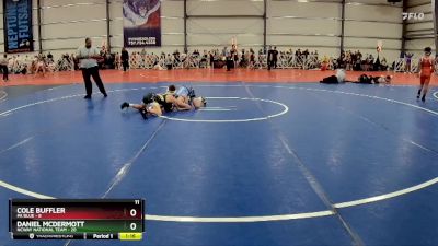 100 lbs Rd# 10- 4:00pm Saturday Final Pool - Daniel McDermott, NCWAY National Team vs Cole Buffler, PA Blue