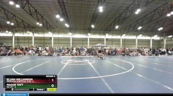 77 lbs Round 2 (4 Team) - Elijah Williamson, Middleton Wrestling Club vs Mason Taft, Big Cat