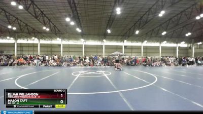 77 lbs Round 2 (4 Team) - Elijah Williamson, Middleton Wrestling Club vs Mason Taft, Big Cat