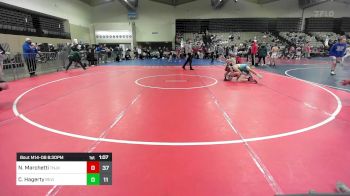 121 lbs Rr Rnd 8 - Nico Marchetti, Team NJ X Ruthless vs Caden Hagerty, Revival Green