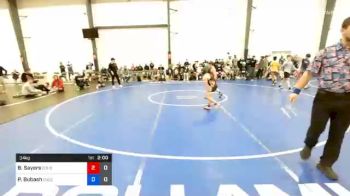 34 kg Prelims - Brody Sayers, Doughboy Red vs Preston Bubash, Quest 1