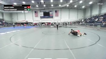 184 lbs Champ. Round 2 - Brady Curry, Cortland vs Rhojan Monfort, Elmira College