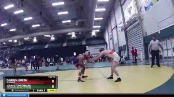 141 lbs 1st Place Match - Grayston DiBlasi, Colorado School Of Mines vs Darren Green, Wyoming