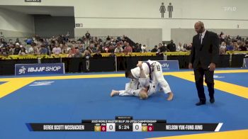 Nelson Yuk-Fung Jung vs Derek Scott McCracken 2025 World Master IBJJF Jiu-Jitsu Championship