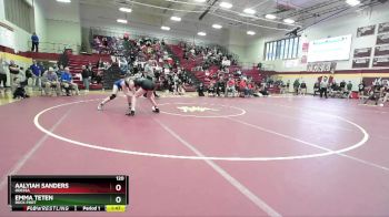 120 lbs 1st Place Match - Emma Teten, ROCK PORT vs Aalyiah Sanders, ODESSA