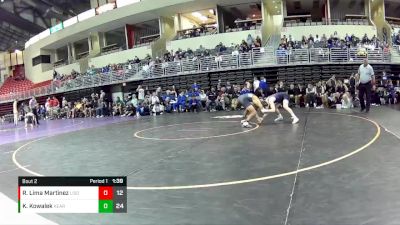 120 lbs Round 2 (3 Team) - Rafael Lima Martinez, Lincoln Southeast vs Kaden Kowalek, Kearney